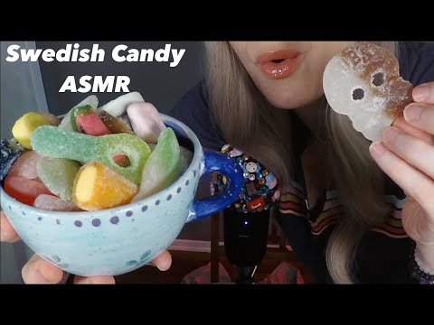 ASMR SWEDISH CANDY Mukbang & Review | Whispered