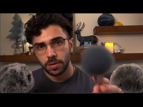 ASMR Touching You and Eating Your Ears
