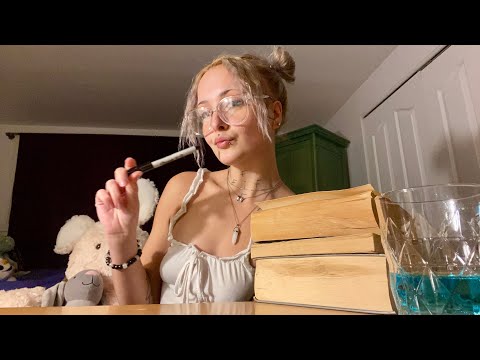 ✨🤍✨Cute French Girl studies Nietzsche with you *Flirts* ✨🤍✨- ASMR Roleplay