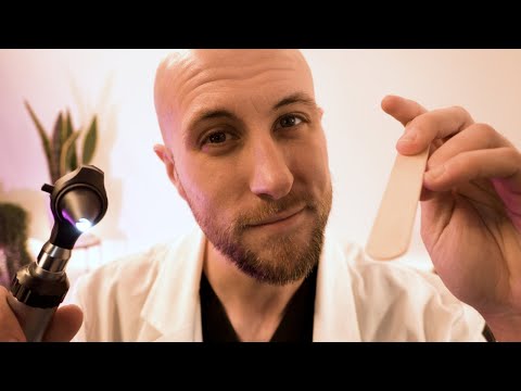 ASMR | Ears, Nose & Throat Exam | ENT Exam