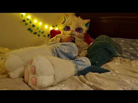 [FURRY ASMR] Forest Ambience & Belly Sounds (loopable)