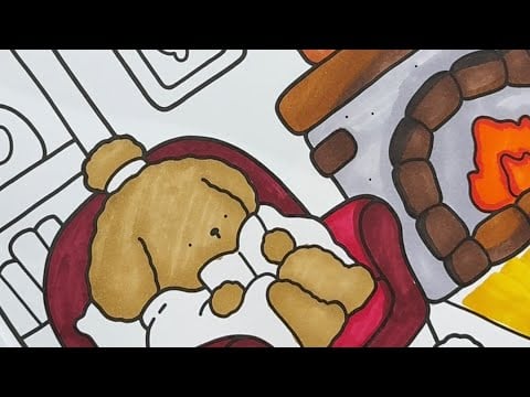 Cozy Colouring Book ASMR | Relax, Unwind & Colour With Me