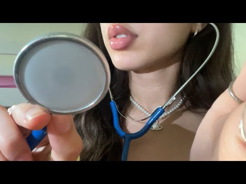ASMR doctor takes care of you during 2 minutes 👩‍⚕️🩺