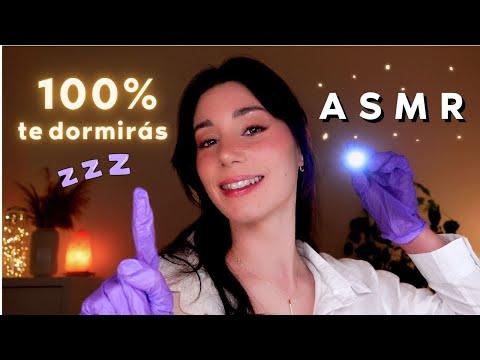 ASMR ROLEPLAYS HASTA QUE TE DUERMAS 💤 Atención Personal ❤️ Nervios Craneales 👩🏻‍⚕️ SPA 💧