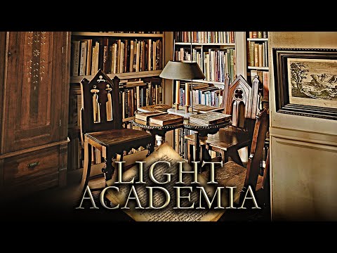 Light Academia ◈ Aesthetic Ambience ◈ Reading Corner with Muffled Outdoor Sounds and Soft Music ASMR