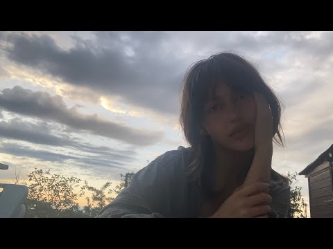 ASMR lofi 💤guardiamo l'alba insieme sotto la pioggia 🌅 whispering and rain sounds ITA