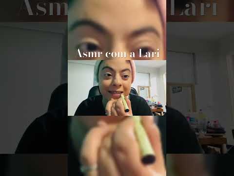 Asmr maquia e fala #asmr