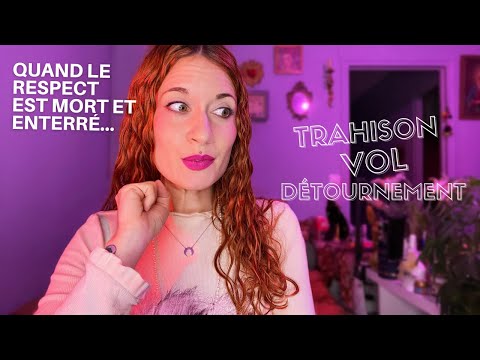 ASMR - Que fait la police à mon travail ? ( trahison, vol, détournement ) storytime