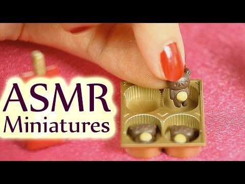 ASMR Toy Tingles #2 - Re-Ment Aloha Rilakkuma Collection unboxing Binaural Whisper Ear to Ear