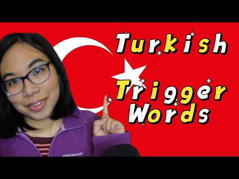 ASMR TURKISH TRIGGER WORDS & FAST Changing Triggers 🇹🇷❤️ Türkçe kelimeler ve rahatlatıcı sesler