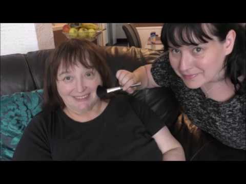 Asmr - Pampering my Mum! Scalp massage /Hair Brushing/Face Massage/Face Brushing etc! (no talking)
