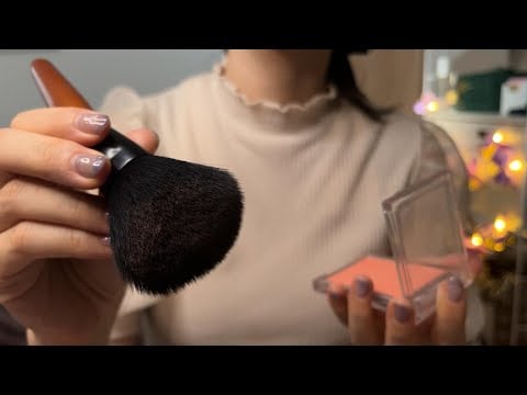 ASMR│Relaxing make-up role play ( No talking)