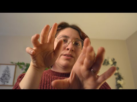 ASMR Sleepy Negative Energy Removal (blurry vision, plucking, layered soft chimes)