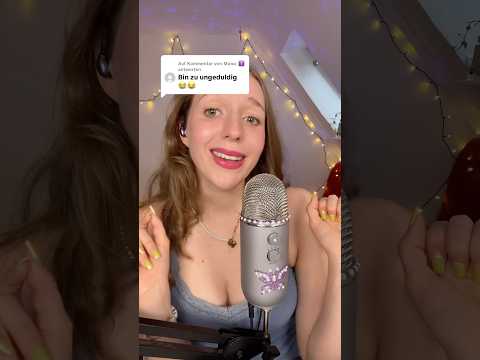 I don’t know why anticipatory ASMR is so much fun 😋 #asmr #asmrshorts #shorts