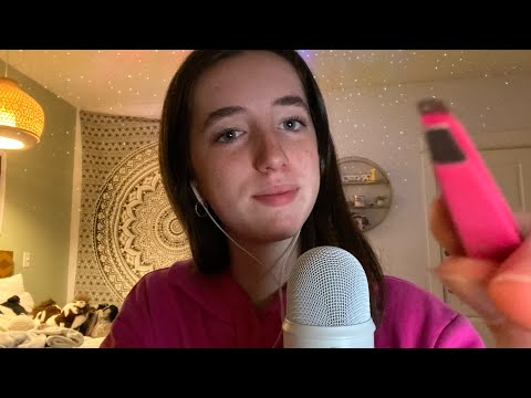 Asmr doing your eyebrows