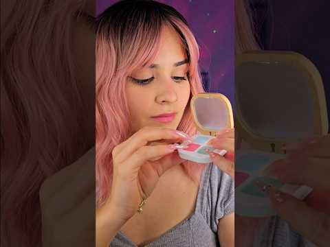 ASMR MAQUIAGEM DE MADEIRA #maquiando sua cara de pau #asmrsounds #makeup