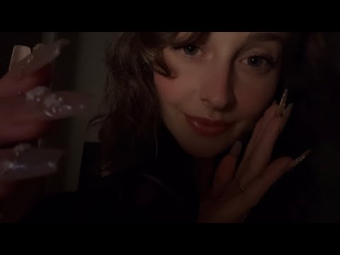 ASMR super close inaudible / semi audible whispers
