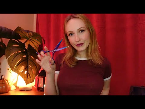 ASMR | Haircut Roleplay✂️ Soft Spoken (Shampooing,  Ear to ear)