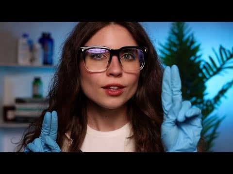 ASMR The Most Detailed CRANIAL NERVE EXAM You've Seen |Medical Roleplay| Ear&Eye Exam, Hearing Test