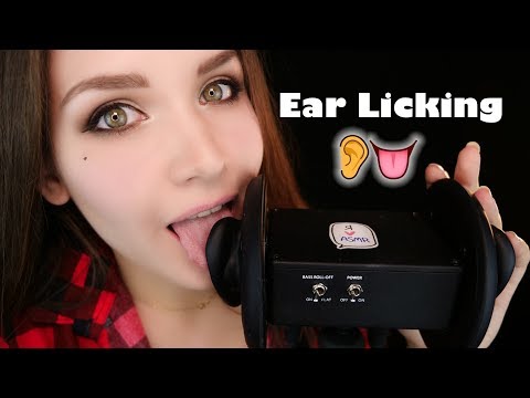 ASMR 👂👅 Intense Ear Licking, Mouth Sounds 💋🌙 АСМР Звуки рта 💤