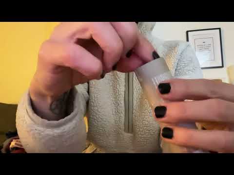 ASMR putting you to sleep with essential oils and gua sha