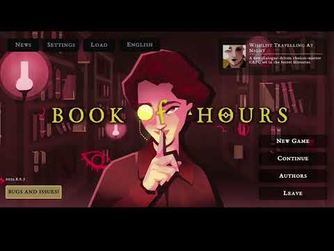 🌙 Quiet Hangouts | Rambling & Casual Gaming - Book of Hours (1)