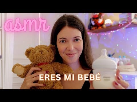 ASMR | eres un bebé y te pongo a DORMIR     | Love ASMR en español