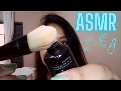 ASMR TE MAQUIANDO PARA O SEU ANIVERSÁRIO