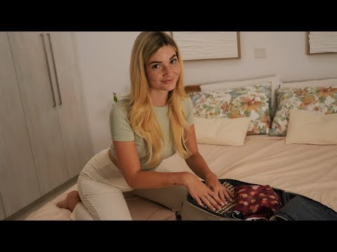 ASMR🛄 Packing for a Weekend Trip Together