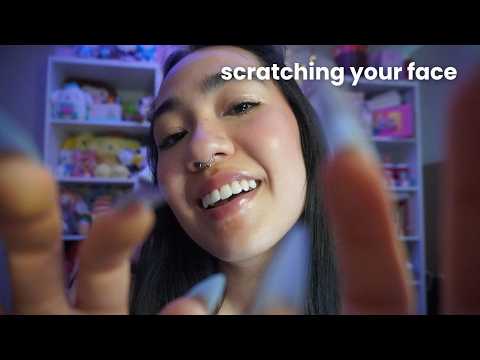 ASMR Scratching Your Face and Do As I Say (NO Midroll ADS)