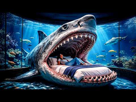 Sleeping Inside a Shark’s Mouth… 🦈  AI ASMR