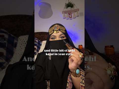 ASMR  Getting you ready for persian wedding 🇮🇷💄 #asmrhairplay #asmrmakeup