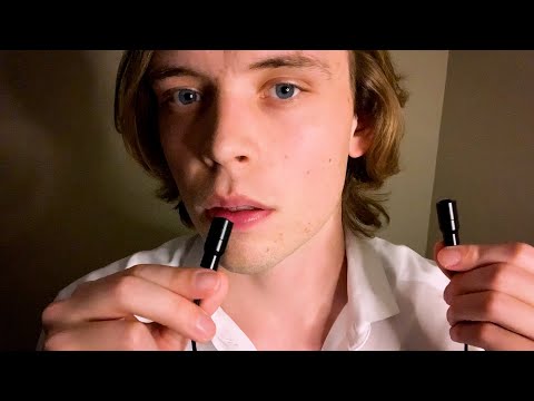 ASMR DEEP EAR WHISPERING (sensitive mic, ear to ear, mouth sounds)