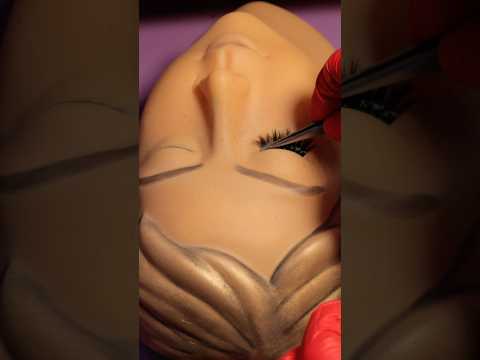 ASMR Eyelash Extensions Roleplay #asmr #visualtingle #asmrsounds #asmrmakeup