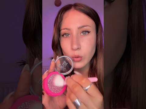 ASMR Putting Glitter On Your Face ✨🪩 #asmr #asmrsounds #asmrshorts