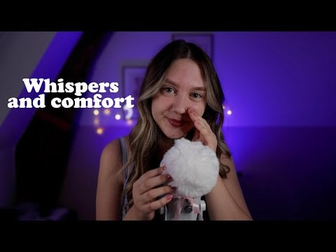 ASMR Positive Affirmations 🌙 Plucking Away Stress & Bad Day Energy