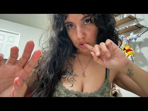 ASMR Spit Painting You With Instructions & Mic Pumping (Lots of Mouth Sounds)