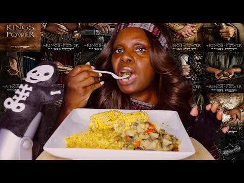 Dinner | Rings Of Power | ASMR Eating Sounds