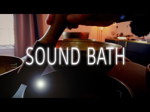 Sound Bath Point of View Session | Singing Bowls | Soft Spoken Practitioner