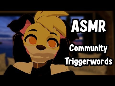 [Furry ASMR] Community Trigger Words And Mic Scratches