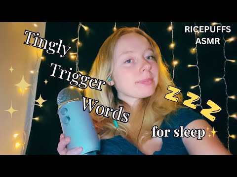 Breathy Trigger Words For Bedtime✨😴