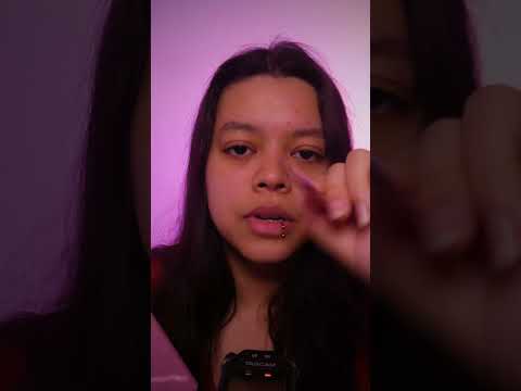 Je cartographie ton visage 🗺️👀  #asmr #softspoken  #asmrcommunity #asmrfr