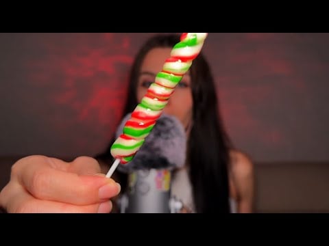 ASMR Sticky Lollipop Sounds for Deep Relaxation & Sweet Sleep 💋🍭