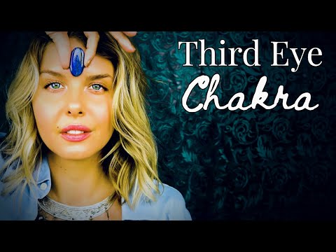 ASMR Reiki Balancing Your Third Eye Chakra/Intuition Reiki Master Crystal Healing/Sage & Sandalwood