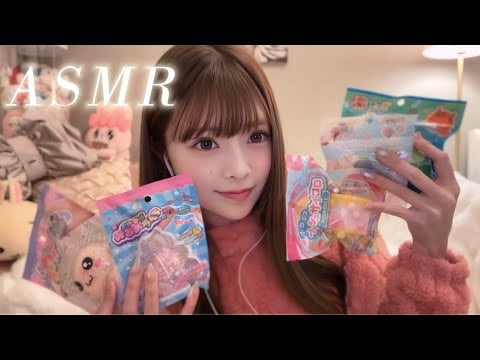 【ASMR】スクイーズの袋の音♡囁き♡30分🌙