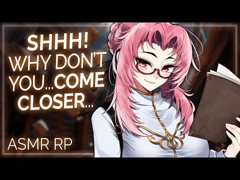 The Tingle Librarian 📚 🔮 [Magical Library] [Dark Academia]🕯️ II ASMR Audio RP