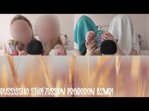 Mijn Russische stiefzussen proberen ASMR voor het eerst!! (lees beschrijving) 🇷🇺 Lianne’s ASMR