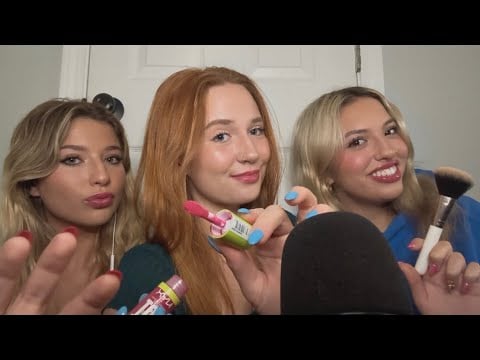ASMR WITH @gracesfastasmr @cloudasmr13 | fast and aggressive assorted triggers! 🤍
