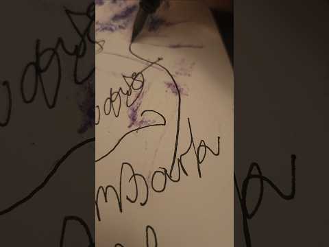 asmr tapping and writing #asmr