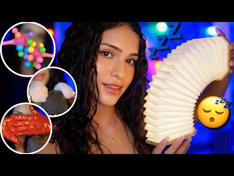 ASMR | 5 HORAS para quem PRECISA DORMIR – sons de boca, tapping, gloss, pincel na tela... 😴